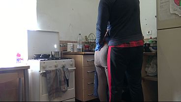 True Arab Cuckold Hotwife Lets Needy Stepson Drill Her In The Kitchen