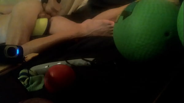 Thick Dildo Whore Takes It Full In The Backside. Peeping View. Feet!