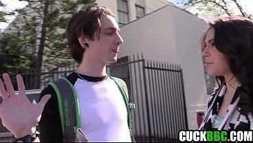 Cuck Student Humiliated By Black Professor Hammerring His Squeeze