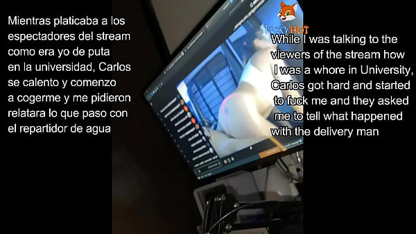 Me Folla Y Me Hacen Relatar Lo Que Paso Con El Repartidor Durante El Stream En Mi Sitio De Fans