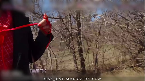 Let's Walk In Nature - Public Agent PickUp Russian Student To True Outdoor Rail / Kiss Cat 4k